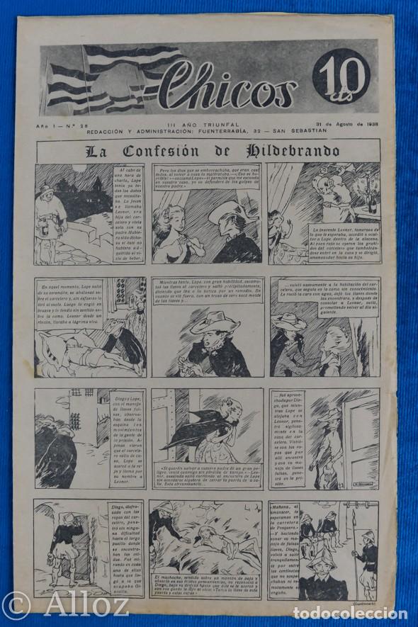 TEBEO CHICOS..Nº26 / AGOSTO 1938 (Tebeos y Comics - Consuelo Gil)