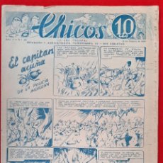 Tebeos: CHICOS AÑO I EPOCA GUERRA CIVIL Nº 33 1938 ORIGINAL CT1. Lote 212416775