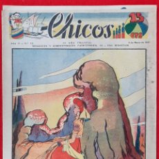 Tebeos: CHICOS AÑO I EPOCA GUERRA CIVIL Nº 53 8 MARZO 1939 ORIGINAL CT1