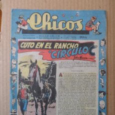 Tebeos: CHICOS ORIGINAL Nº 496 EDITORIAL CONSUELO GIL AÑO 1941. Lote 229899570