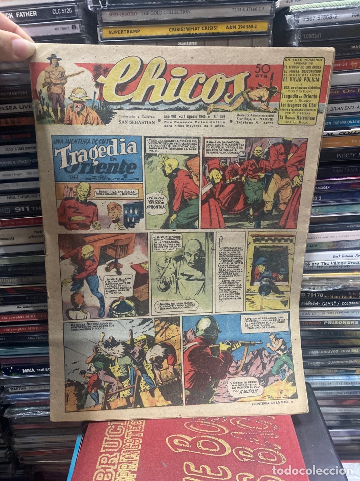 Tebeos: Chicos n&uacute;mero 359 Tragedia en oriente - Foto 1