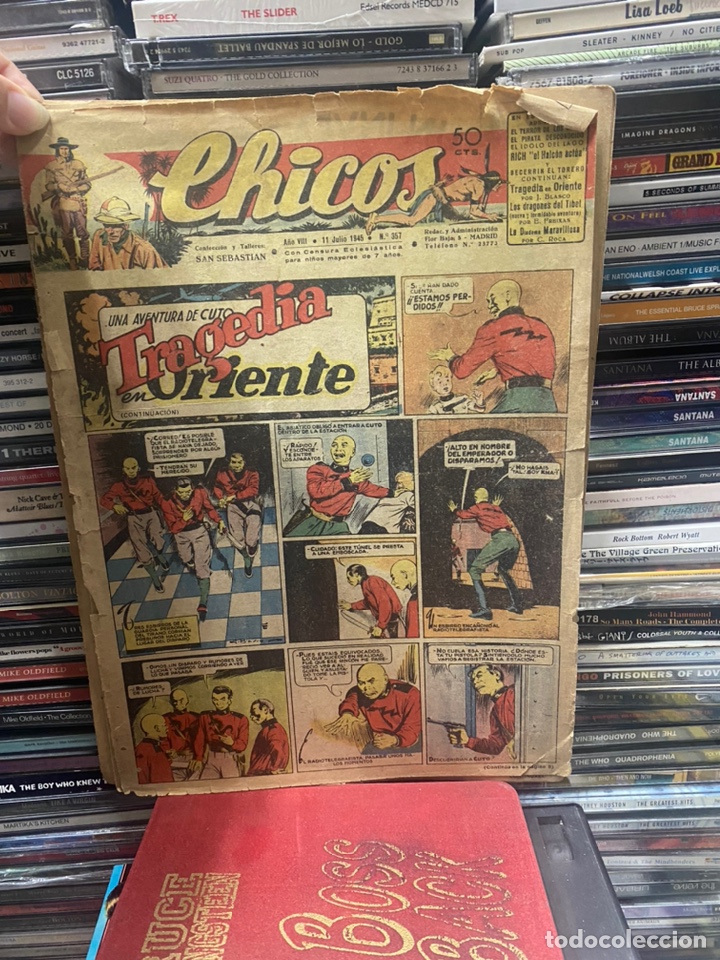 Tebeos: Chicos n&uacute;mero 357 Tragedia en oriente - Foto 1