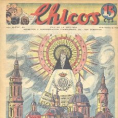 Tebeos: CHICOS 85. VIRGEN DEL PILAR,TEODORO DELGADO, LLIMONA, CASTANYS, AROZTEGUI, CARMEN...). Lote 302233418