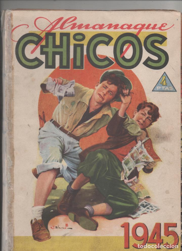 Tebeos: ALMANAQUE CHICOS 1945 -C2 - Foto 1