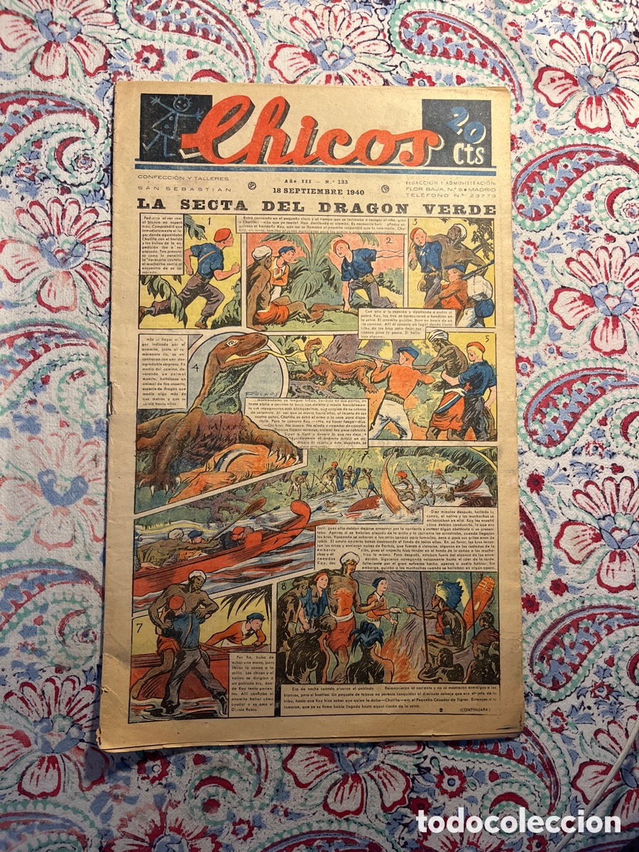 Tebeos: CHICOS, N&Uacute;MERO 133, (CONSUELO GIL) - Foto 1