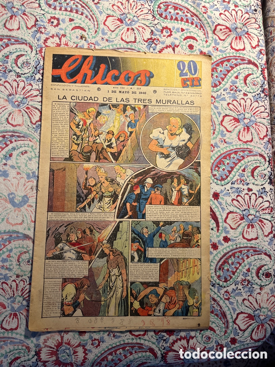 Tebeos: CHICOS, N&Uacute;MERO 113, (CONSUELO GIL) - Foto 1