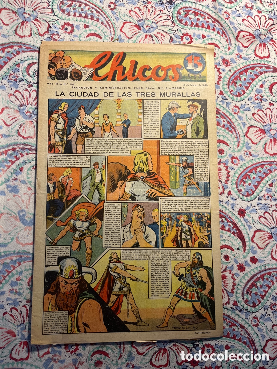 Tebeos: CHICOS, N&Uacute;MERO 108, (CONSUELO GIL) - Foto 1