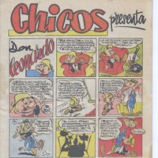 Tebeos: CHICOS 51. CONSUELO GIL, 1952 (RIP KIRBY, CISCO KID, BRICK BRADFORD, BEN BOLT, FLASH GORDON...)