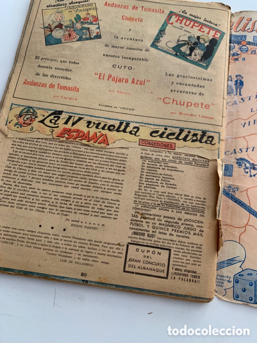 Tebeos: ALMANAQUE CHICOS DE 1943 - Foto 6