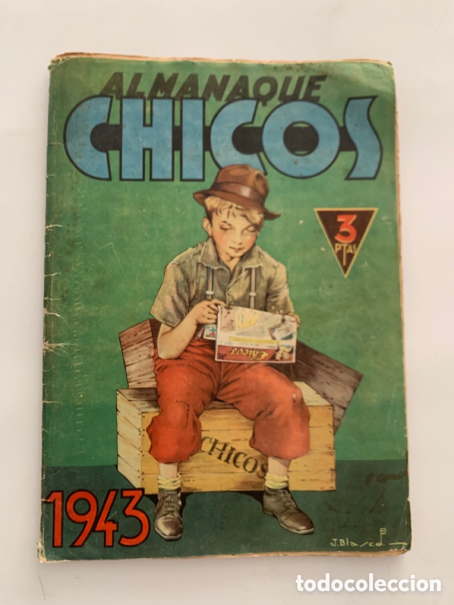 Tebeos: ALMANAQUE CHICOS DE 1943 - Foto 1