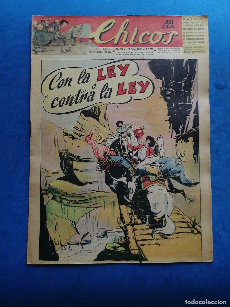 Tebeos: C&oacute;mic colecci&oacute;n CHICOS n&uacute;mero 337 - Foto 1