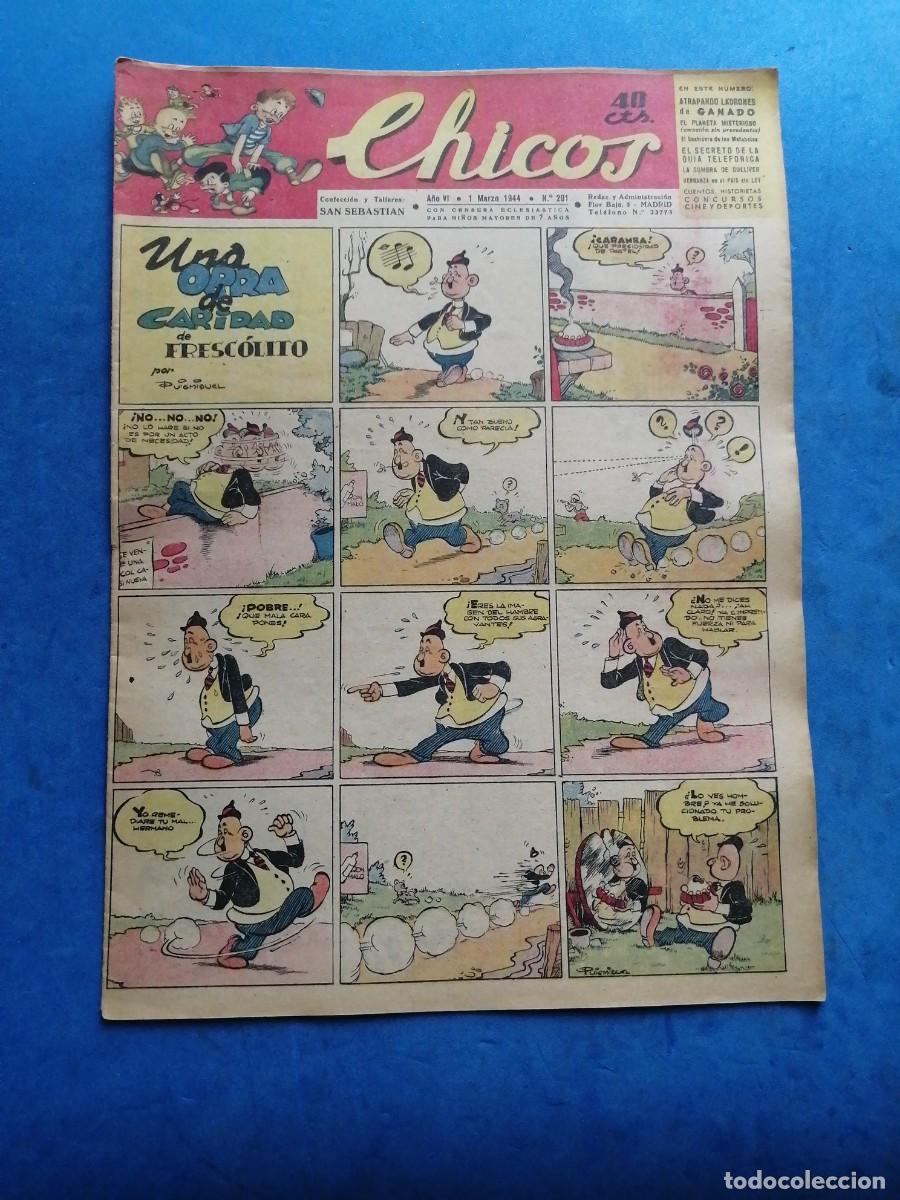 Tebeos: C&oacute;mic colecci&oacute;n CHICOS n&uacute;mero 291 - Foto 1