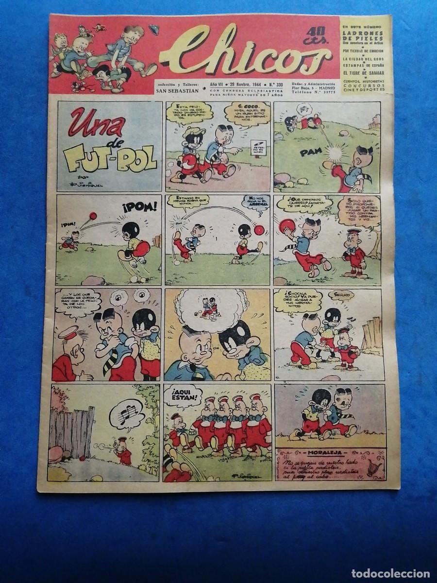 Tebeos: C&oacute;mic colecci&oacute;n CHICOS n&uacute;mero 330 - Foto 1