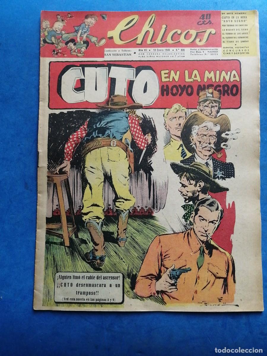 Tebeos: C&oacute;mic colecci&oacute;n CHICOS n&uacute;mero 336 - Foto 1