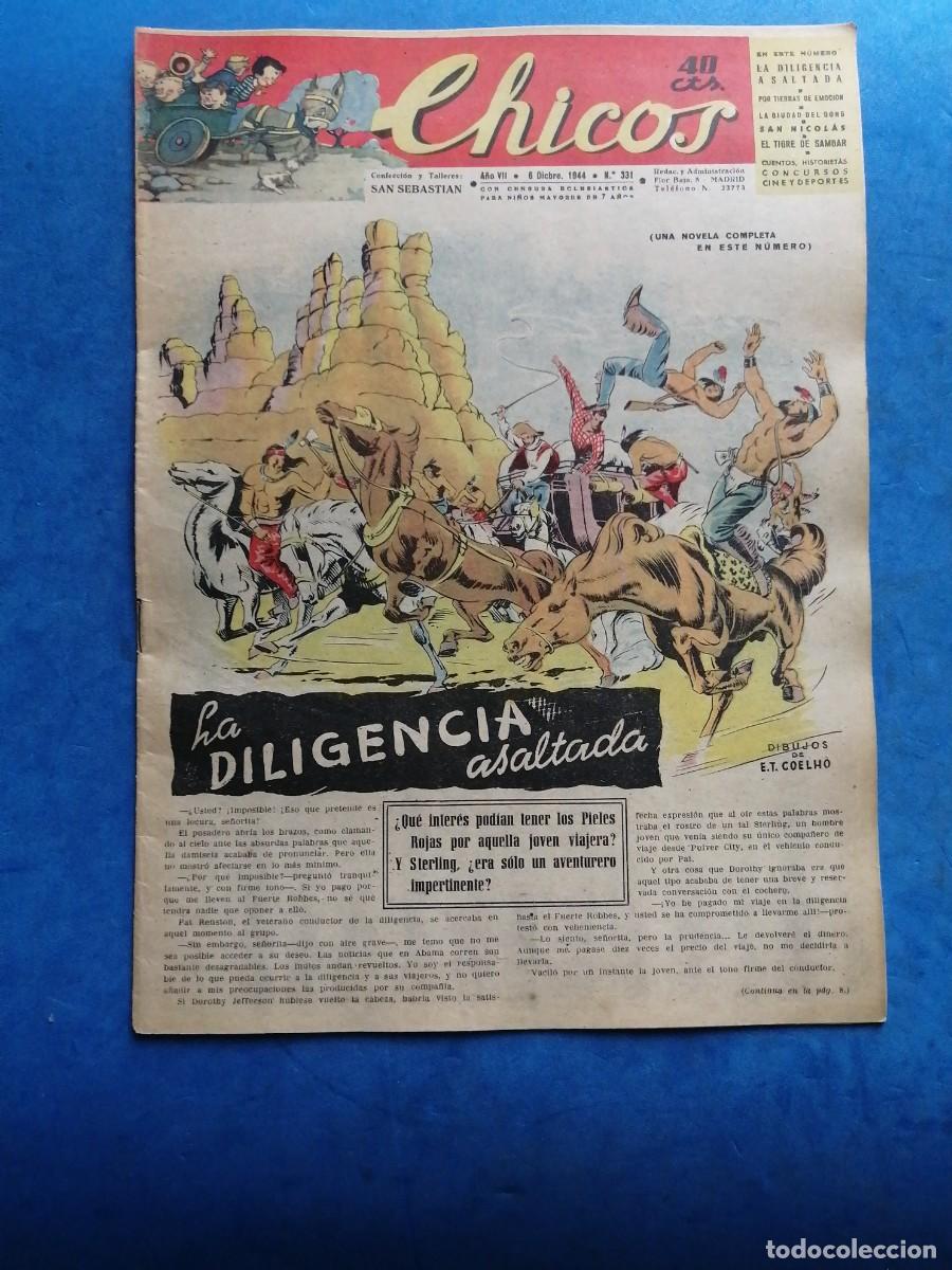 Tebeos: C&oacute;mic colecci&oacute;n CHICOS n&uacute;mero 331 - Foto 1