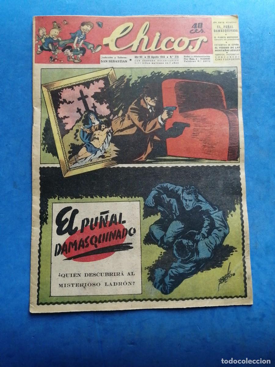 Tebeos: C&oacute;mic colecci&oacute;n CHICOS n&uacute;mero 316 - Foto 1
