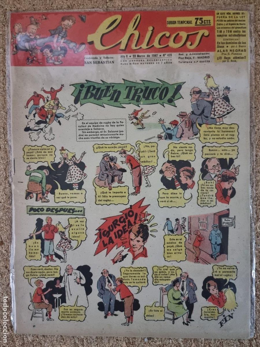 Tebeos: Chicos 429.Consuelo Gil - Foto 1