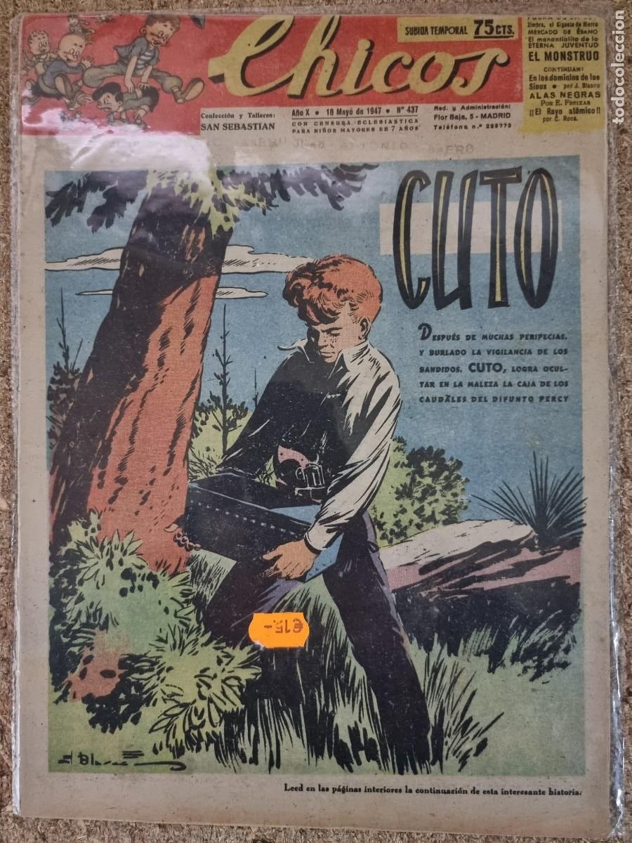 Tebeos: Chicos 437.Consuelo Gil - Foto 1