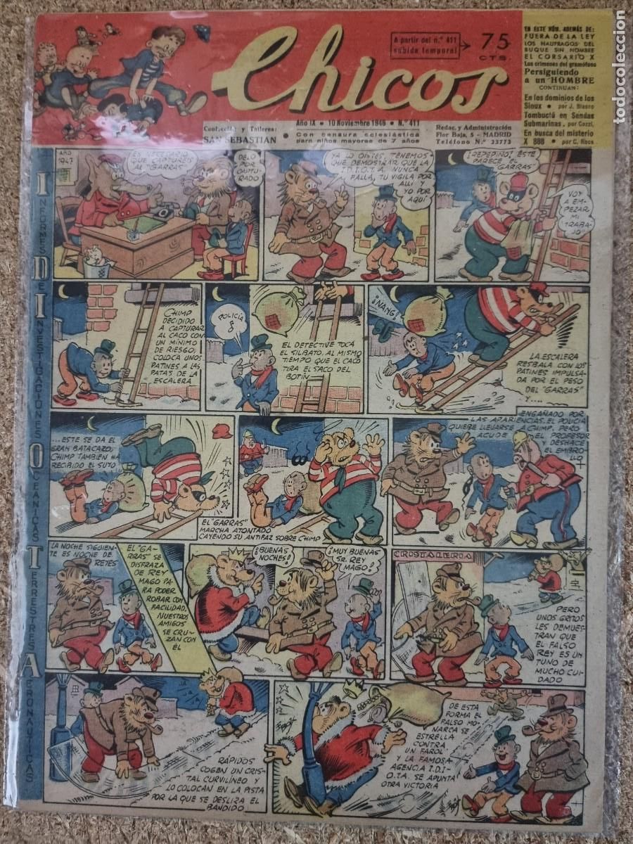 Tebeos: Chicos 411.Consuelo Gil - Foto 1