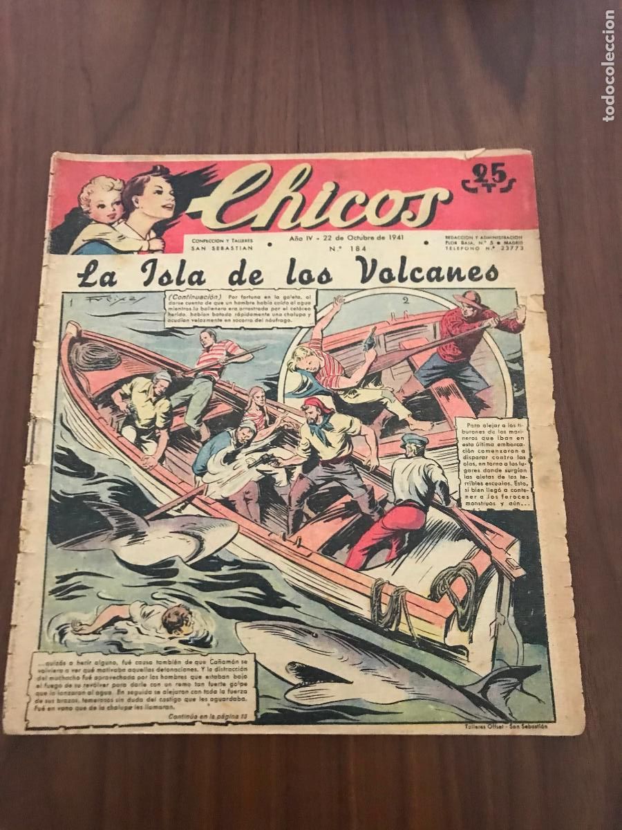 Tebeos: CHICOS N&ordm; 184 , CONSUELO GIL - Foto 1