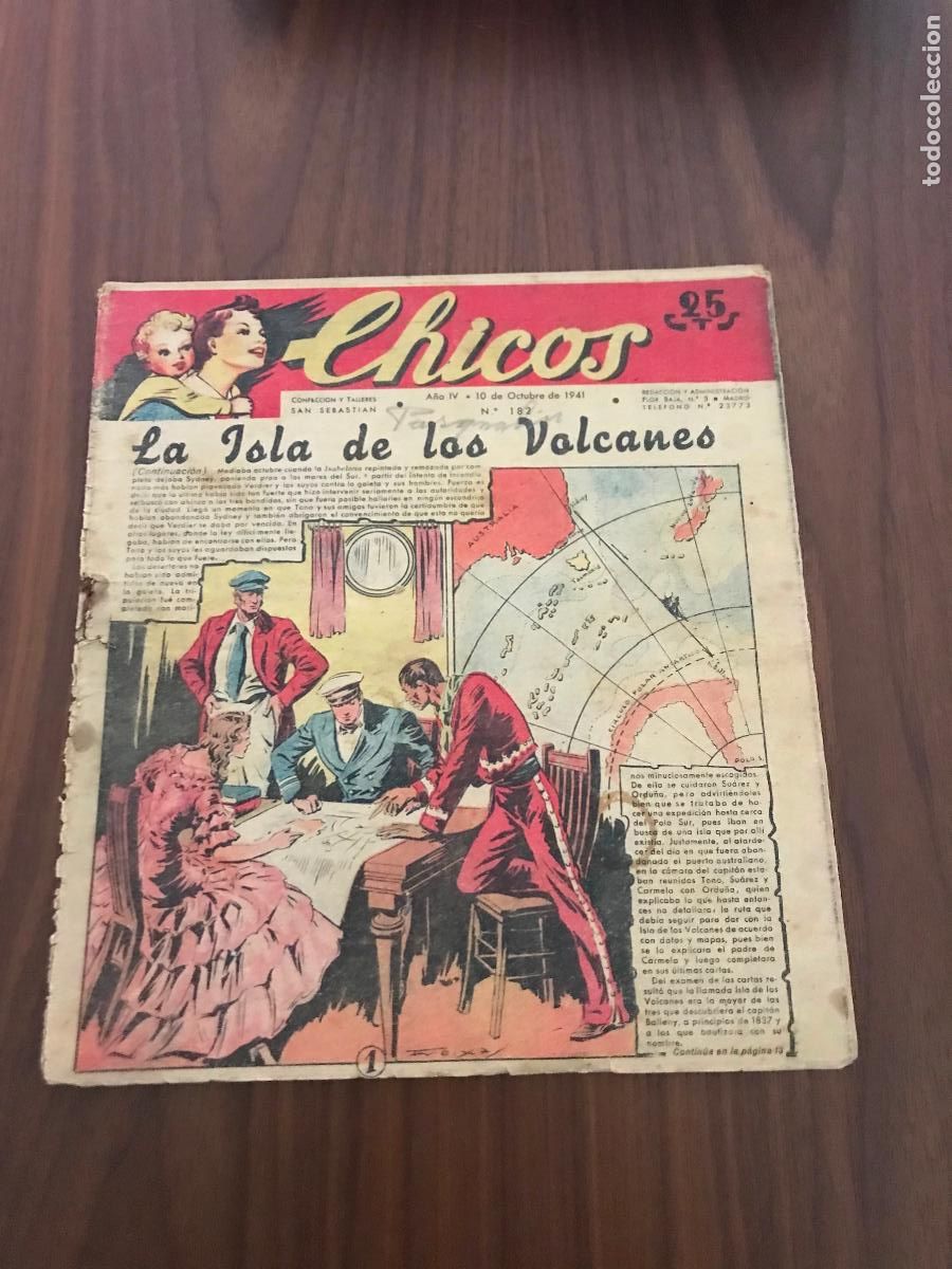 Tebeos: CHICOS N&ordm; 182 , CONSUELO GIL - Foto 1