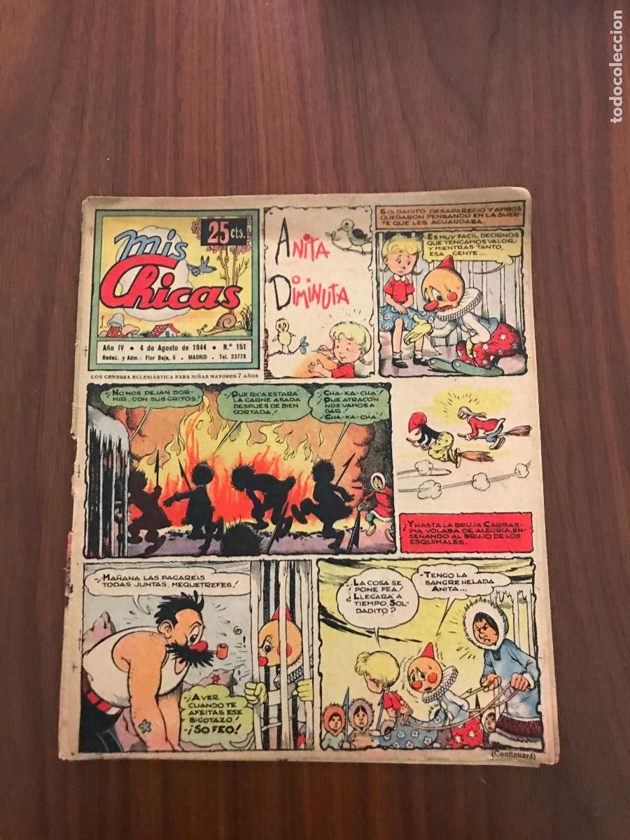 Tebeos: MIS CHICAS N&ordm; 151 , CONSUELO GIL - Foto 1