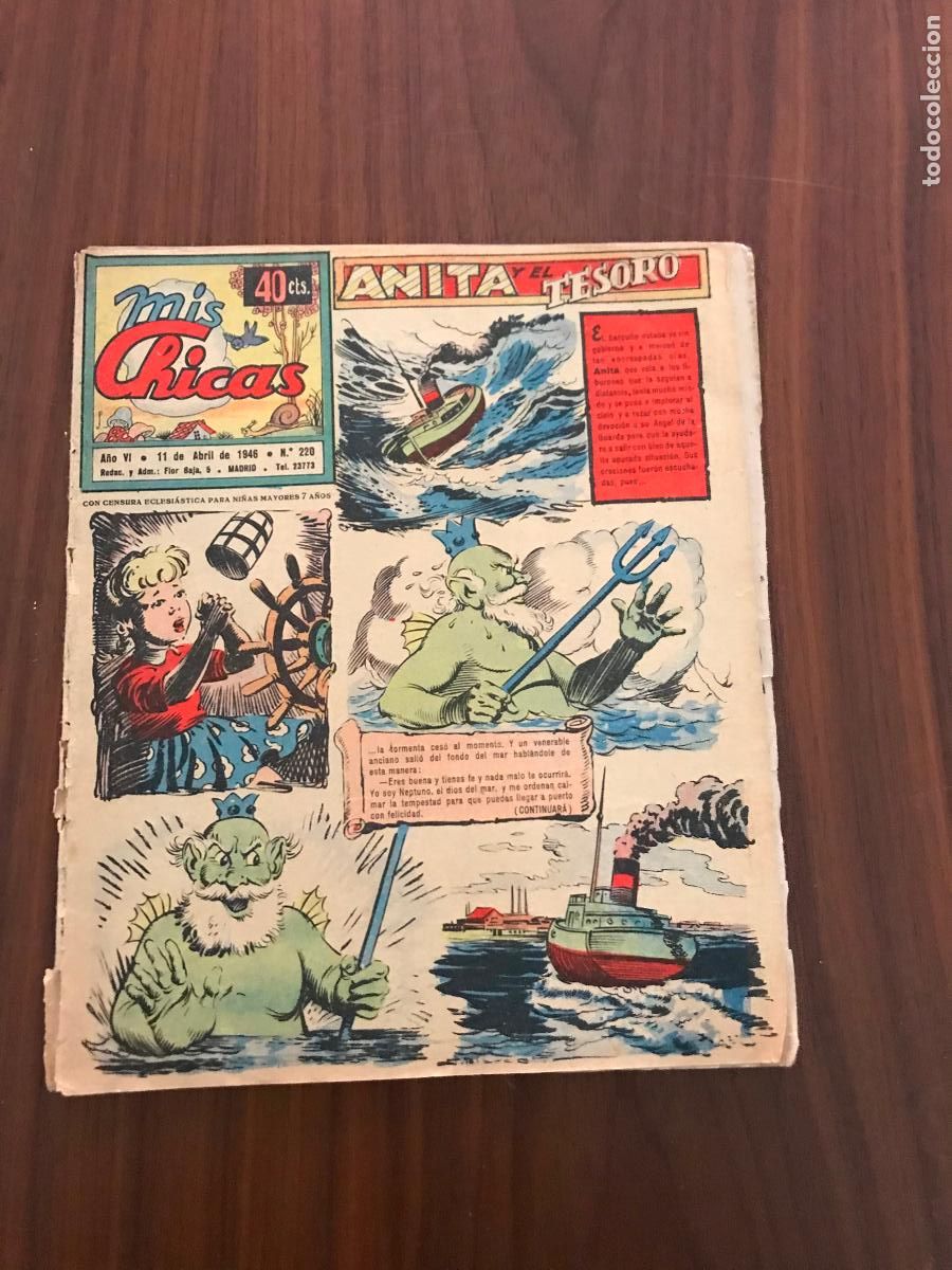 Tebeos: MIS CHICAS N&ordm; 220 , CONSUELO GIL - Foto 1
