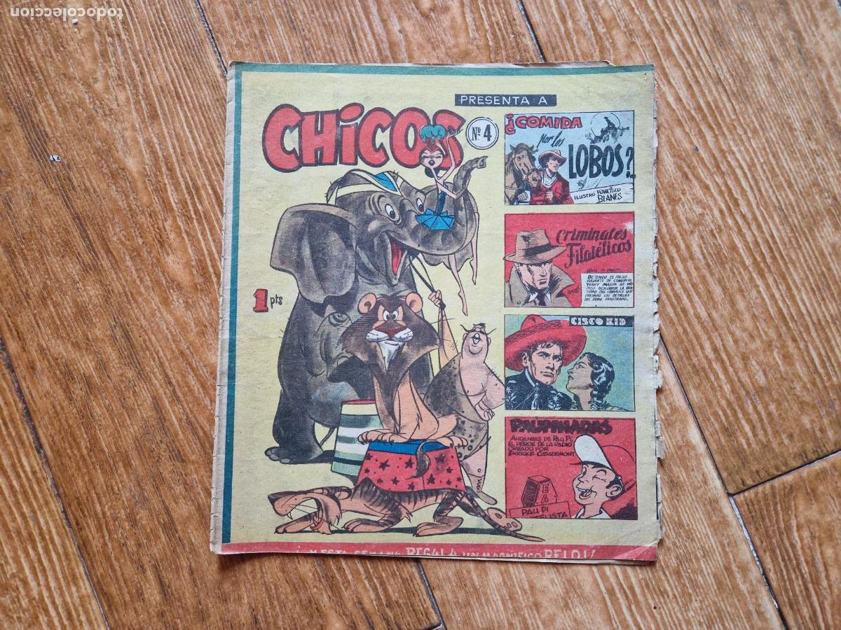 Tebeos: CHICOS N&ordm; 4 EDICIONES CID 1954 - Foto 1