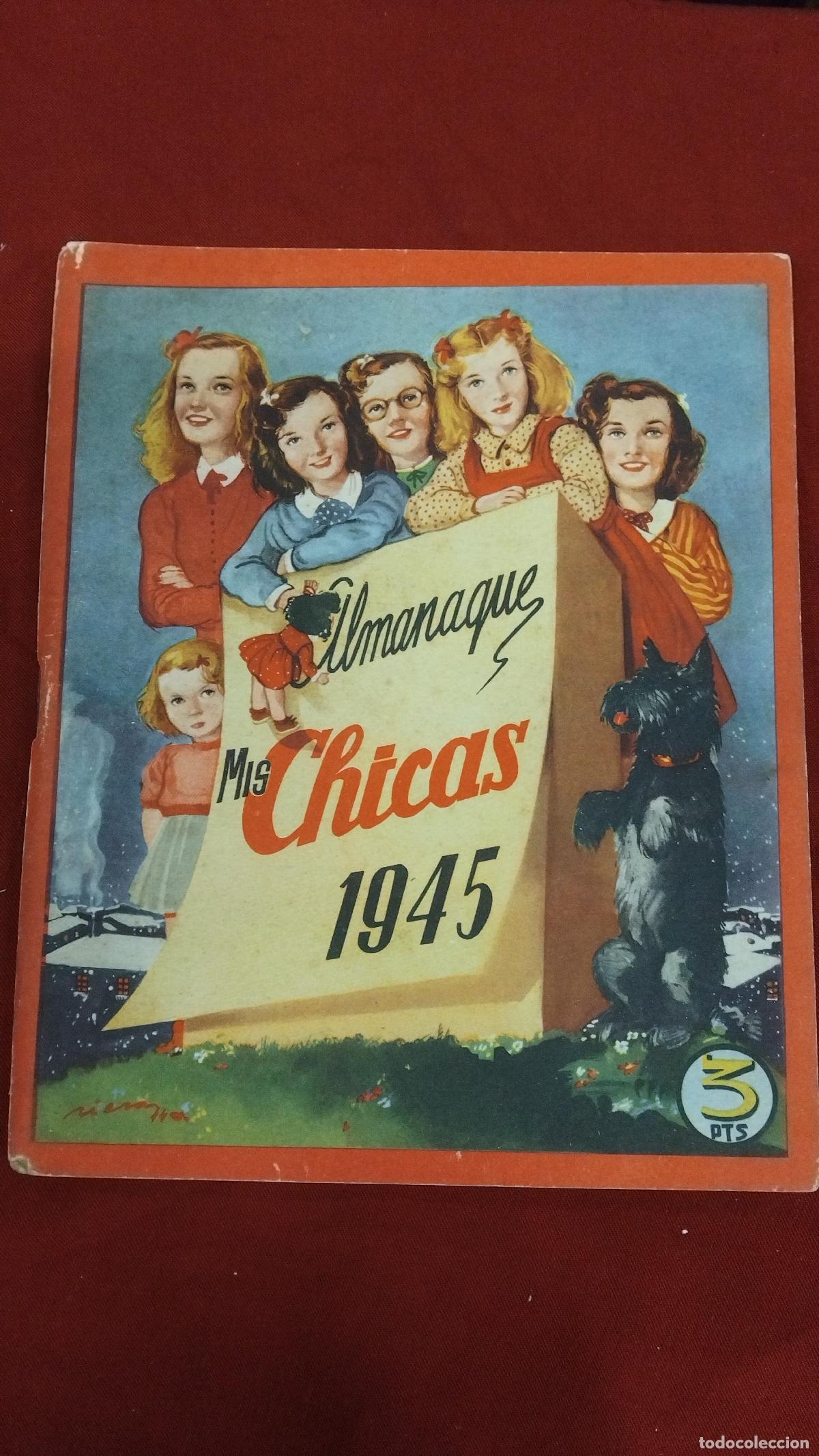 Tebeos: ALMANAQUE CHICAS 1945 - CONSUELO GIL. - Foto 1