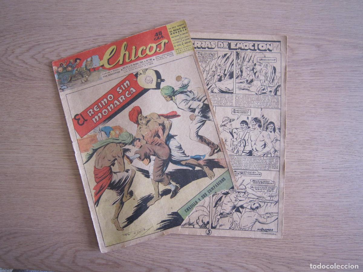 Tebeos: C&Oacute;MIC - CHICOS N&ordm; 329 - 1944 - Foto 4