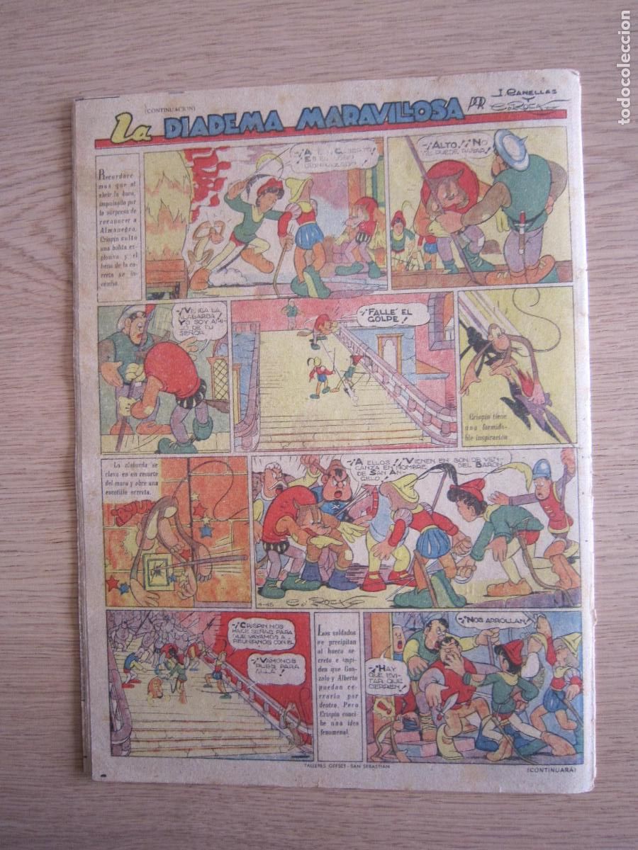 Tebeos: C&Oacute;MIC - CHICOS N&ordm; 359 - 1945 - Foto 2