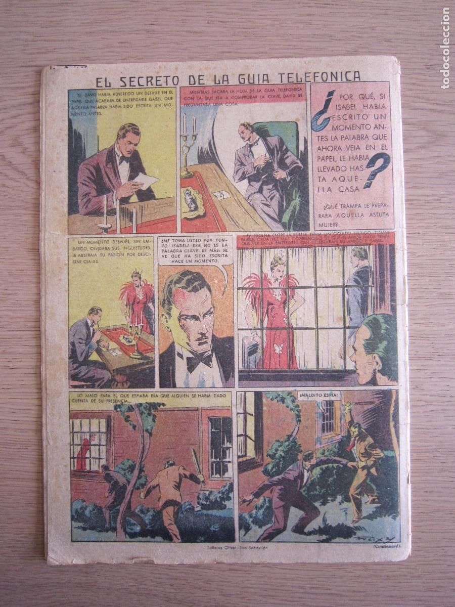 Tebeos: C&Oacute;MIC - CHICOS N&ordm; 281 - 1943 - Foto 2