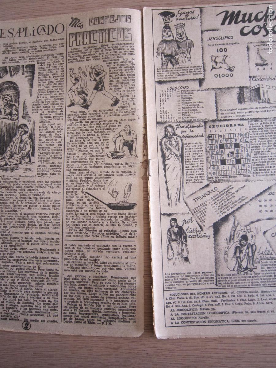Tebeos: C&Oacute;MIC - CHICOS N&ordm; 281 - 1943 - Foto 4