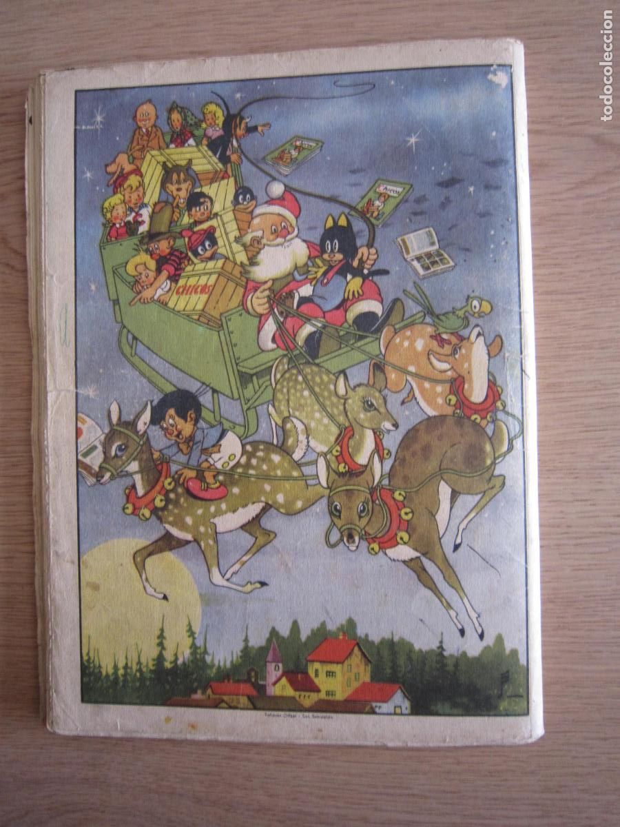 Tebeos: C&Oacute;MIC - CHICOS ALMANAQUE - 1946 - Foto 2