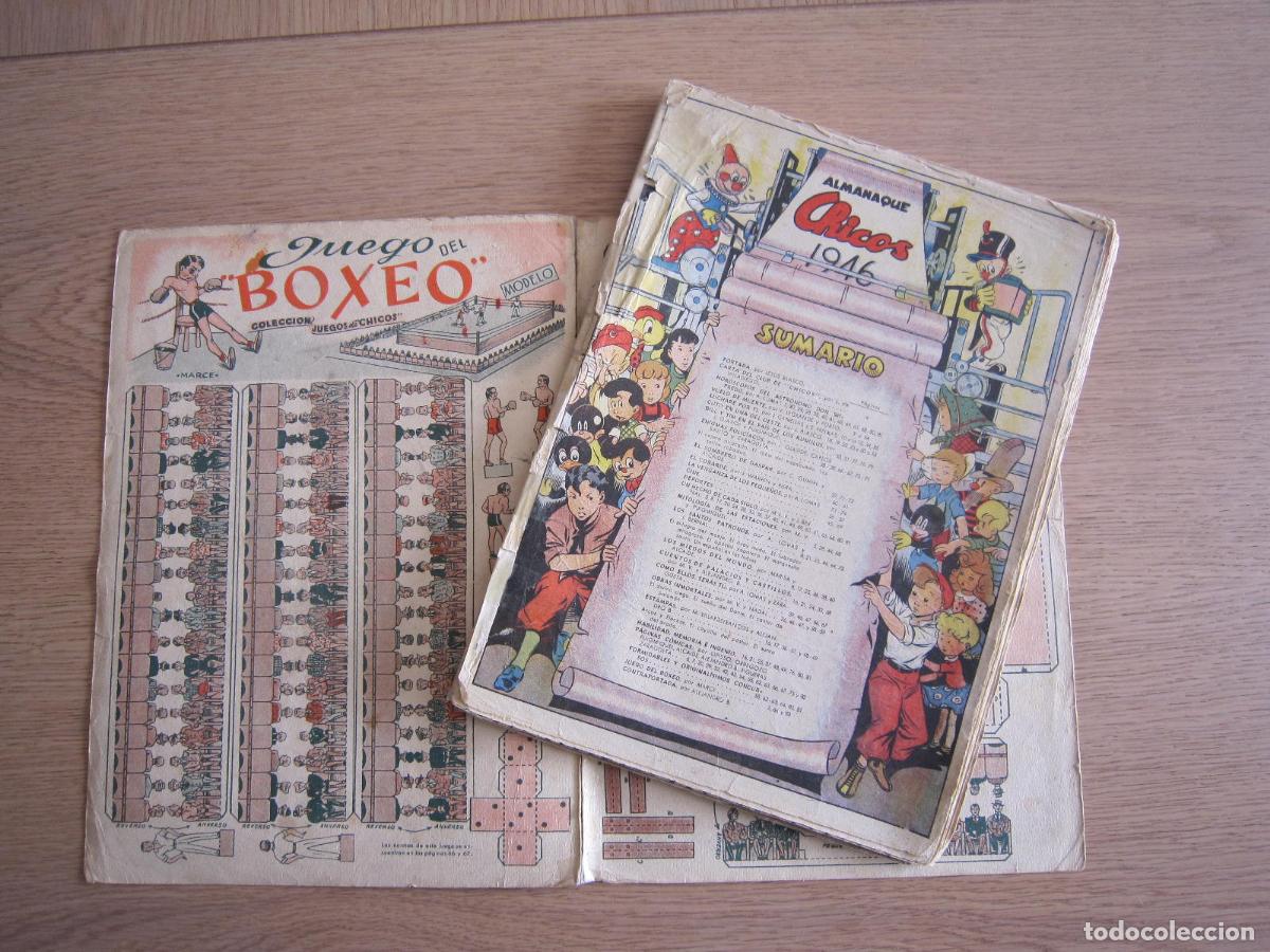 Tebeos: C&Oacute;MIC - CHICOS ALMANAQUE - 1946 - Foto 3
