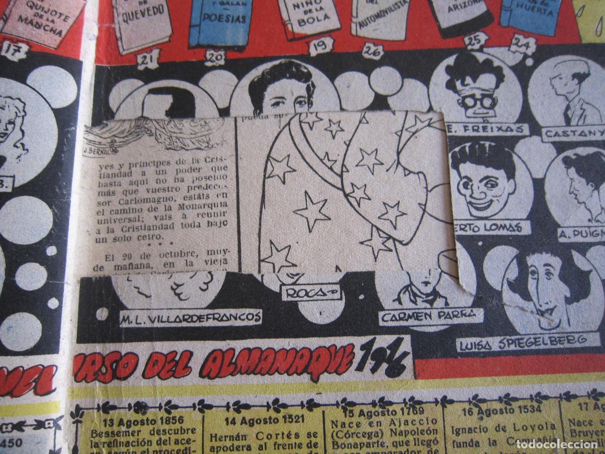 Tebeos: C&Oacute;MIC - CHICOS ALMANAQUE - 1946 - Foto 4