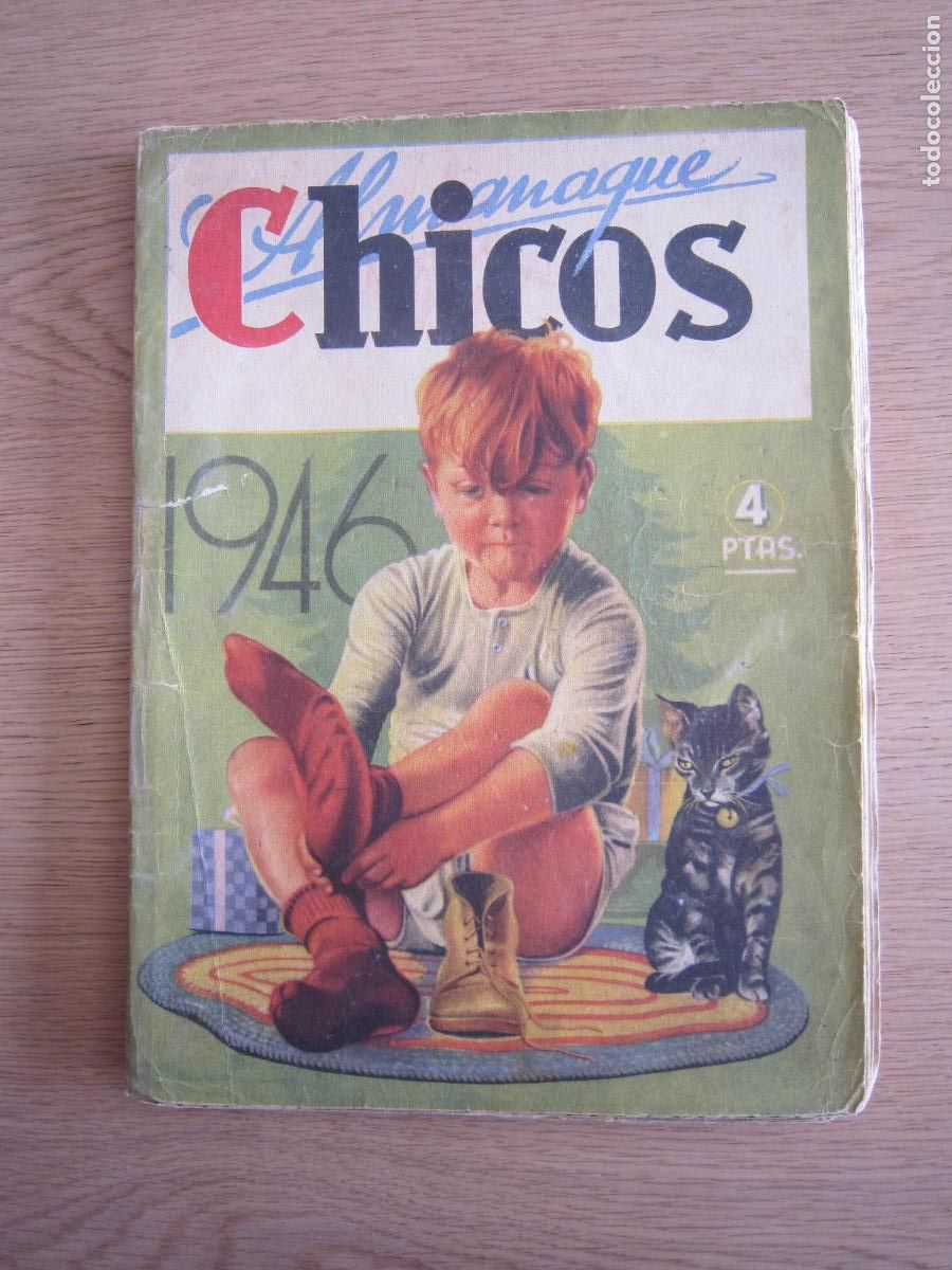 Tebeos: C&Oacute;MIC - CHICOS ALMANAQUE - 1946 - Foto 1