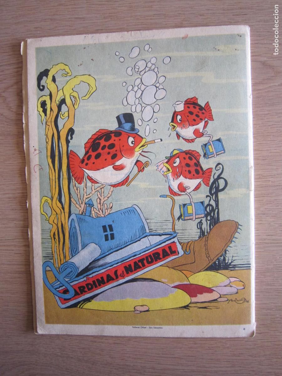 Tebeos: C&Oacute;MIC - EL GRAN CHICOS - 1945 - Foto 2
