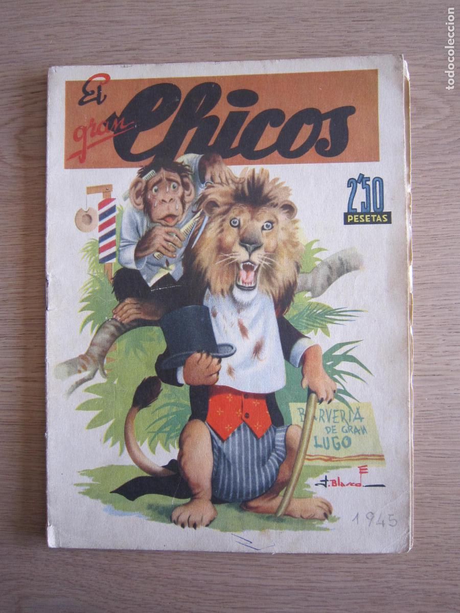 Tebeos: C&Oacute;MIC - EL GRAN CHICOS - 1945 - Foto 1