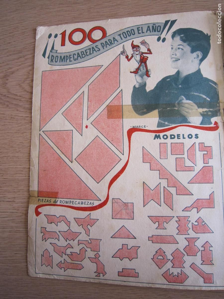 Tebeos: C&Oacute;MIC - CHICOS ALMANAQUE - 1945 - Foto 4