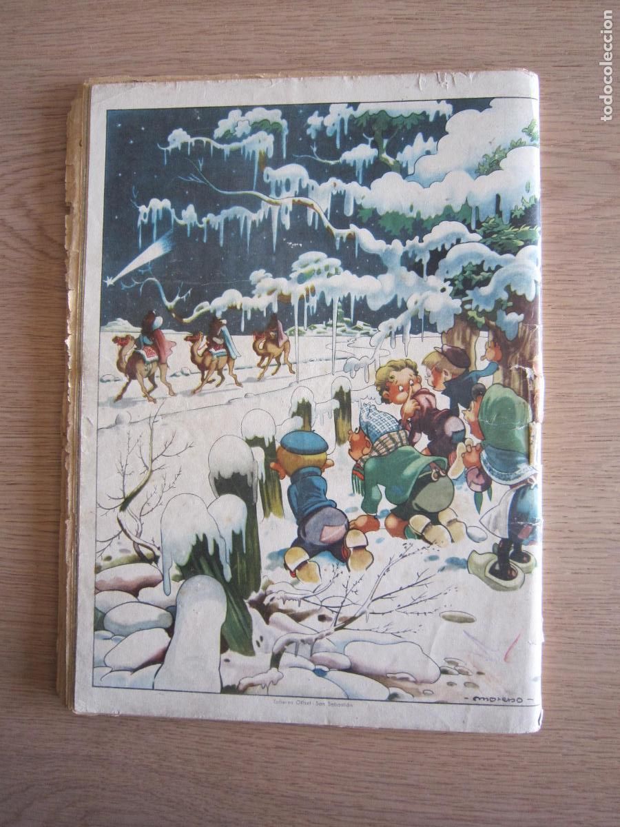 Tebeos: C&Oacute;MIC - CHICOS ALMANAQUE - 1943 - Foto 2
