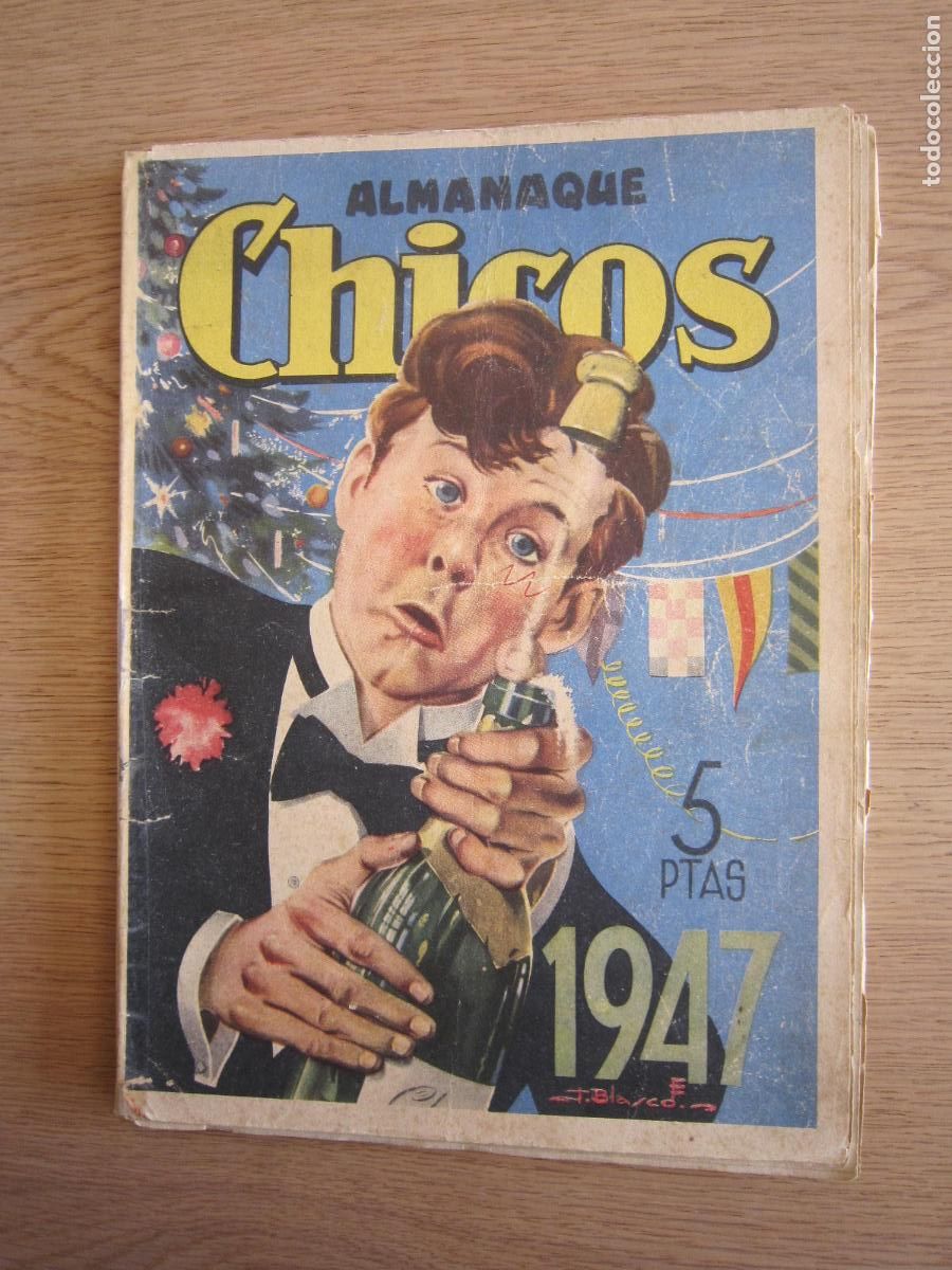 Tebeos: C&Oacute;MIC - CHICOS ALMANAQUE - 1943 - Foto 1
