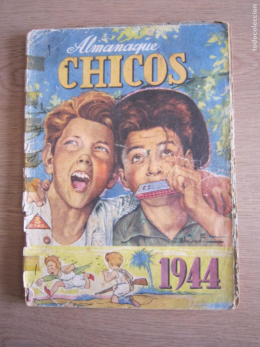 Tebeos: C&Oacute;MIC - CHICOS ALMANAQUE - 1944 - Foto 1