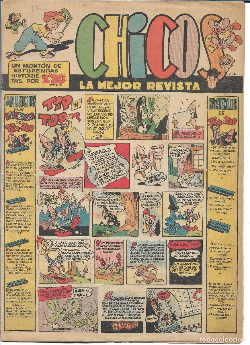 Tebeos: CHICOS NUM 536 - ORIGINAL - Foto 1