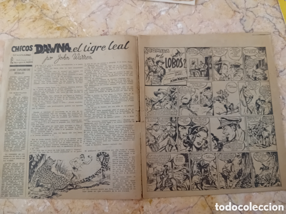 Tebeos: CHICOS N. 4 ,-EDITORIAL CID- a&ntilde;os 50 - Foto 2