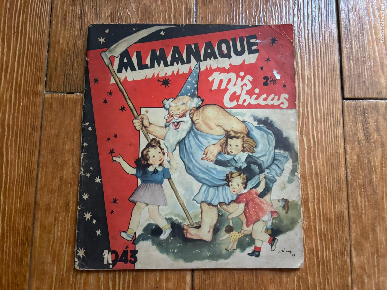 Tebeos: MIS CHICAS ALMANAQUE PARA 1943 EDITORIAL CONSUELO GIL