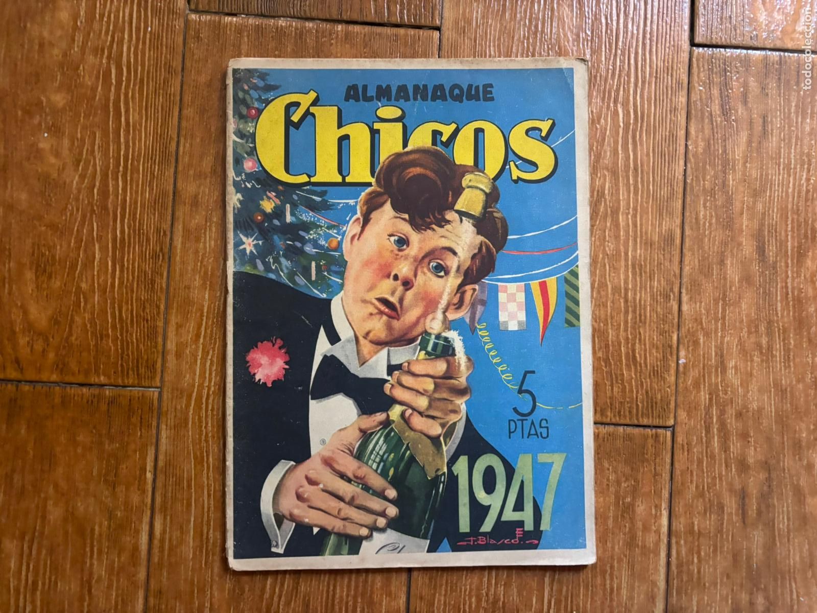 Tebeos: CHICOS ALMANAQUE PARA 1947 EDITA CONSUELO GIL