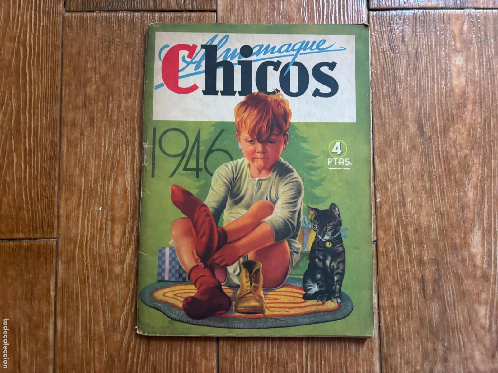 Tebeos: CHICOS ALMANAQUE PARA 1946 EDITA CONSUELO GIL