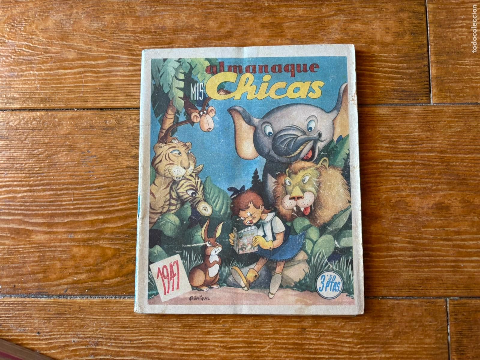 Tebeos: ALMANAQUE MIS CHICAS , 1947 , CONSUELO GIL ORIGINAL - Foto 1