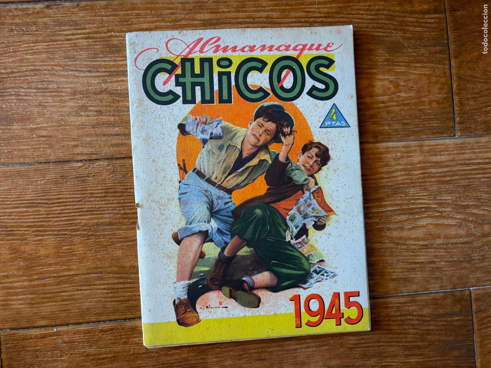 Tebeos: CHICOS ALMANAQUE PARA 1945 EDITA CONSUELO GIL